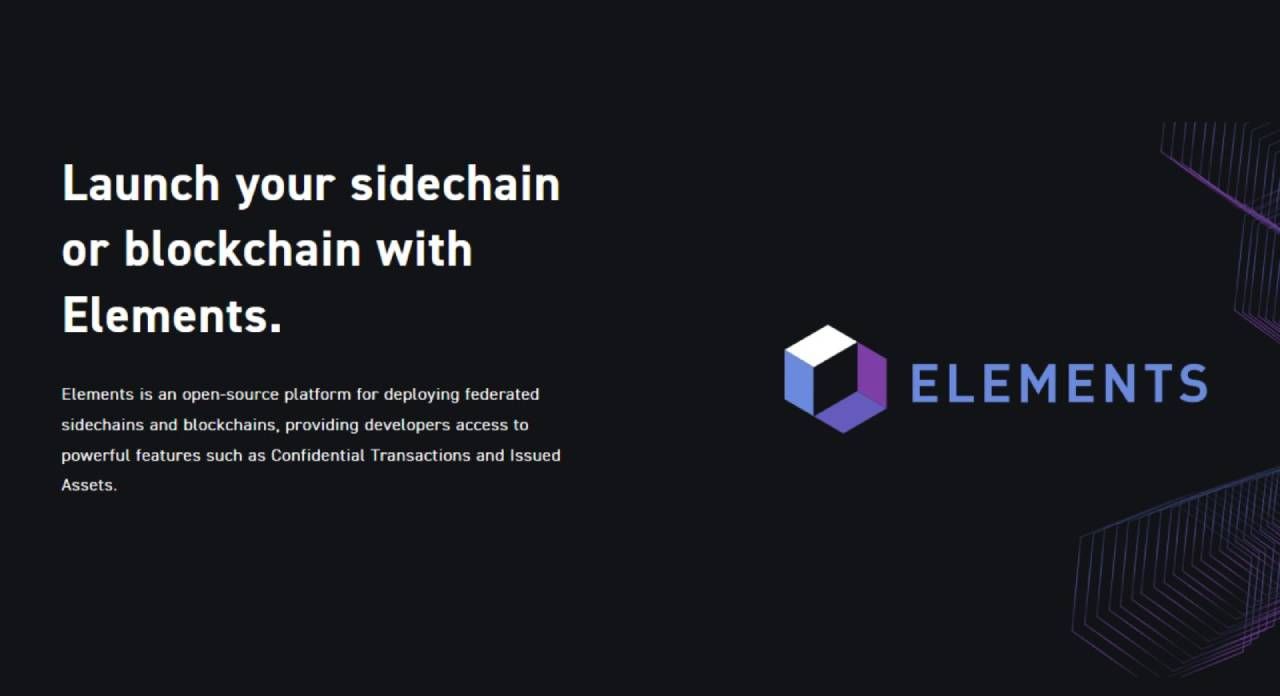 Sidechain Elements, nền tảng xây dựng blockchain trên Bitcoin.