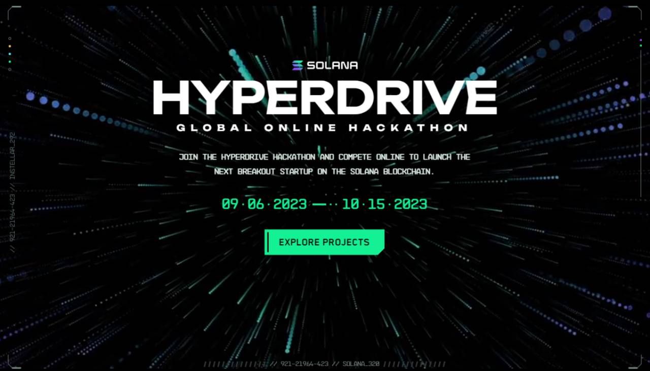 Hyperdrive, chương trình hackathon lần thứ 8 của Solana