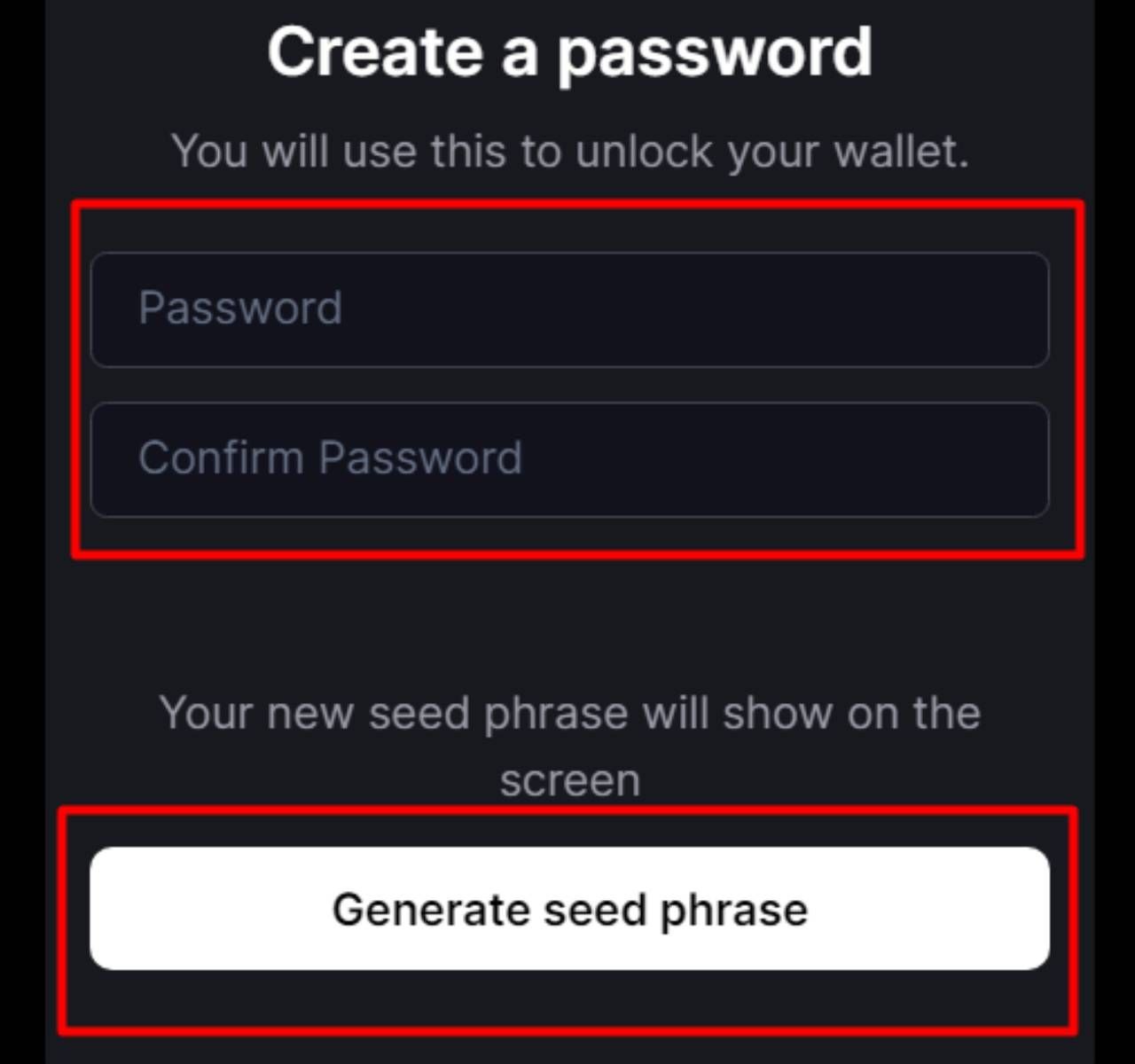 Đặt mật khẩu