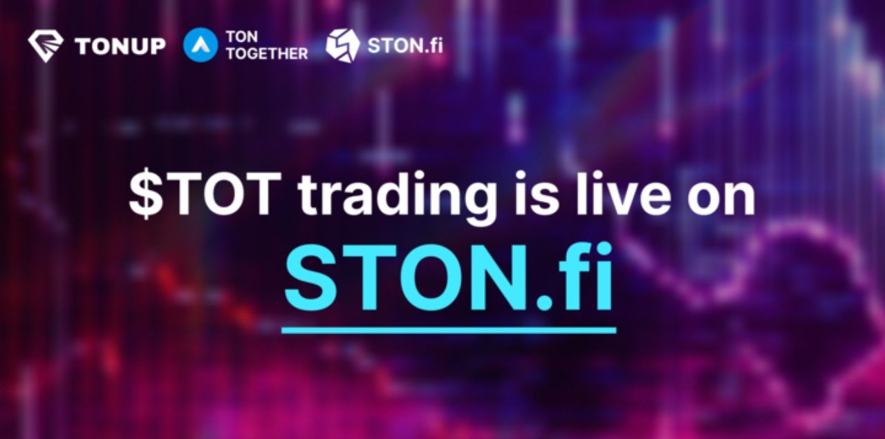 STON.fi đang là DEX duy nhất mở cặp giao dịch cho token TOT