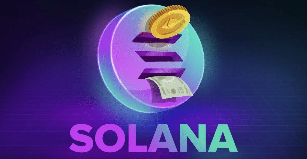Minh họa đồng coin Solana