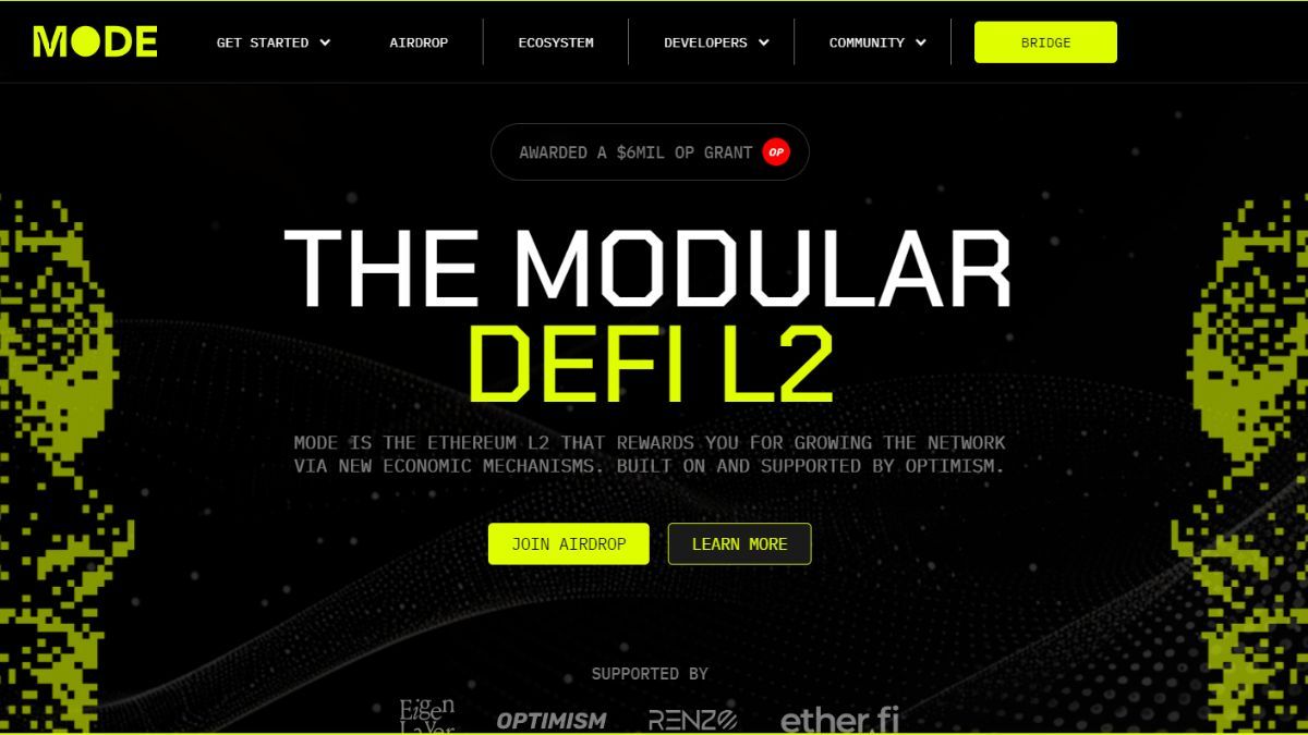 Mode sẽ thúc đẩy lĩnh vực DeFi phát triển theo tầm nhìn Superchain