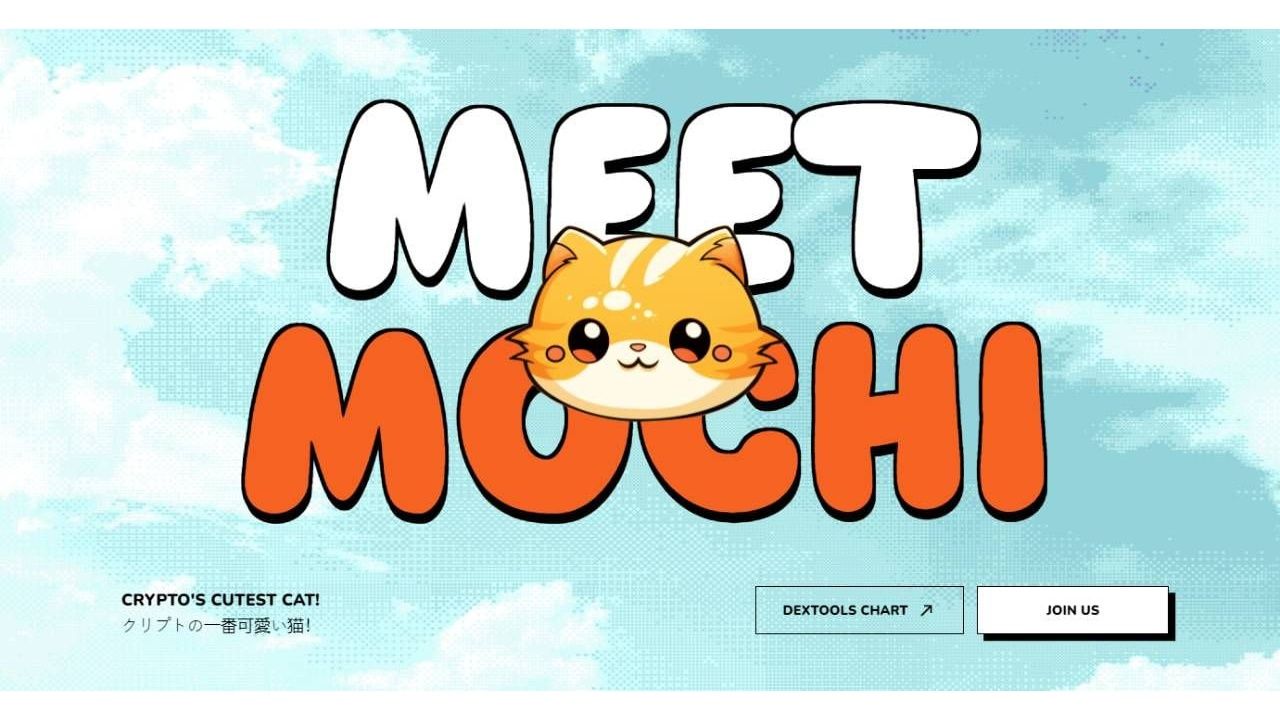 Mochi là một memecoin mèo trên Base