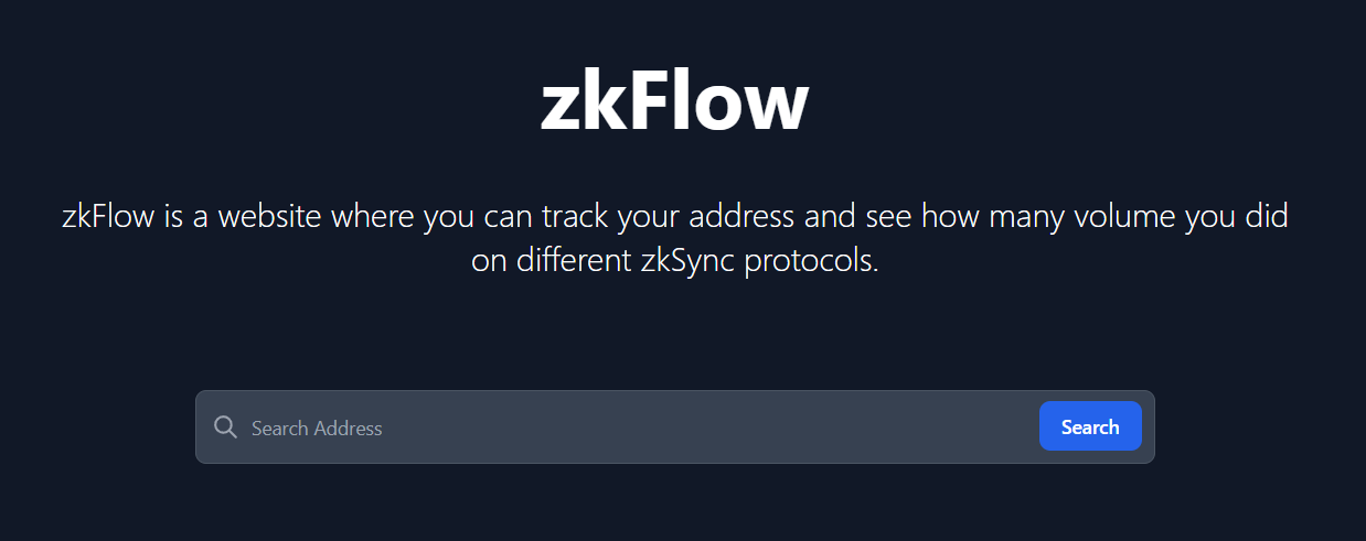 Truy cập trang chủ https://byfishh.github.io/zk-flow/ và nhập ví.