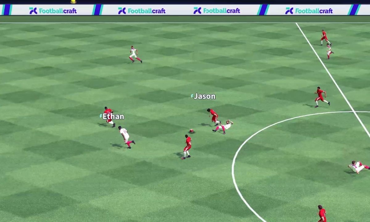 Hình ảnh trong game Footballcraft